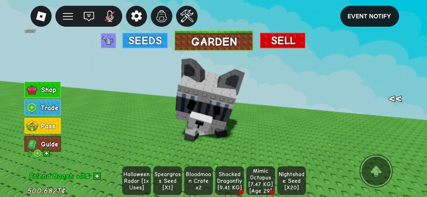 Grow a Garden Moon!