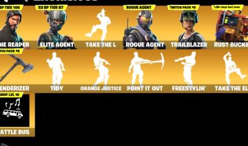 Conta Fortnite OG 105 Skins | Take the L | The Reaper | Elite Agent