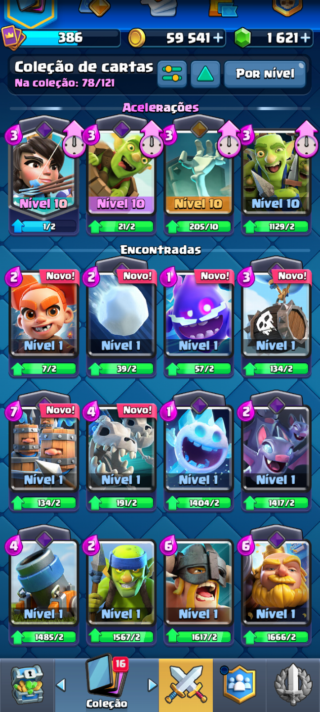 CLASH ROYALE | 2819 TROFÉUS | 78 CARTAS | NÃO COMECE DO ZERO! EMBLEMA DE 9 ANOS