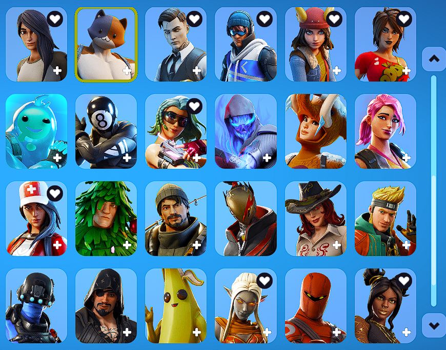 CONTA FORTNITE CRIADA CAPÍTULO 1 | 50+ SKINS | 1.150 V-BUCKS