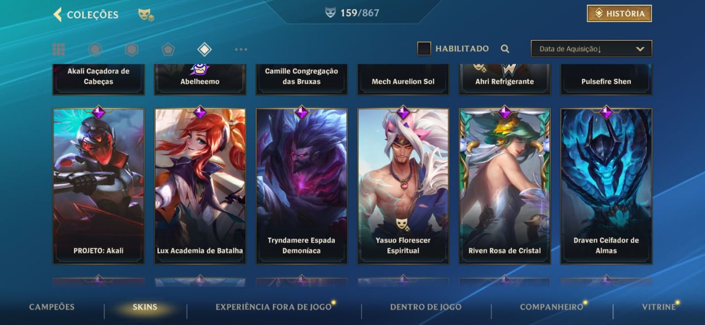 CONTA DE WILD RIFT EX GRÃO-MESTRE!