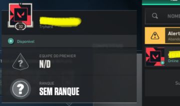 Conta diamante/ascendente sem skins