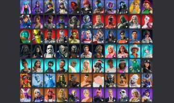 CONTA COM HOGWARTS LEGACY, GTA 5 E MAIS 266 JOGOS E 221 SKINS NO FORTNITE