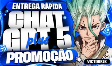 CHATGPT PLUS | PRIVADO/COMPARTLHADO | CONTA 1 MES | ENTREGA MANUAL E RAPIDA