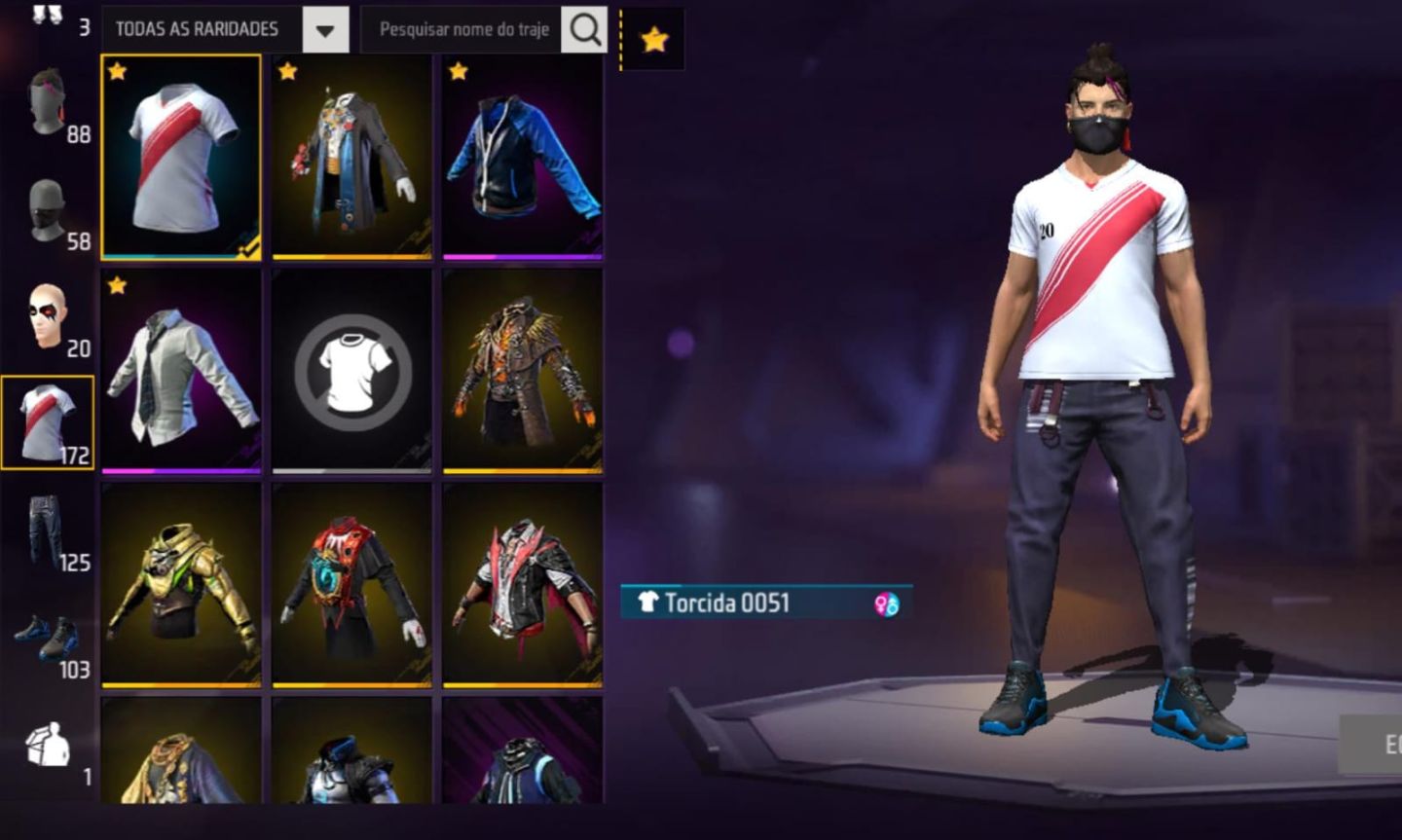 CONTA LEVEL 61 DE FREE FIRE MUITO BOA
