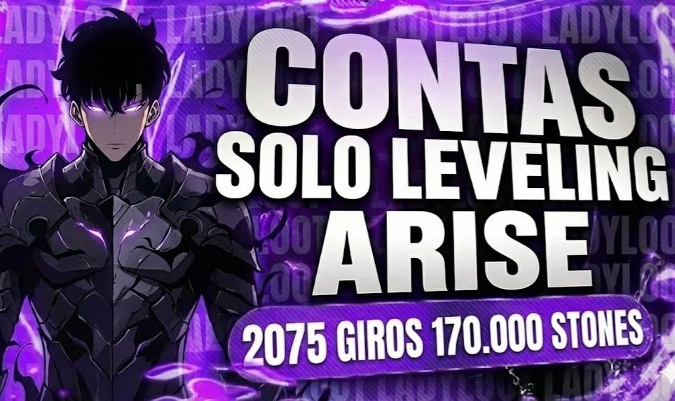 (88% DE DESCONTO) CONTAS SOLO LEVELING ARISE 170000 NÚCLEOS 2078 GIROS