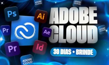 ADOBE CREATIVE CLOUD (ACESSO INDIVIDUAL) + Brinde