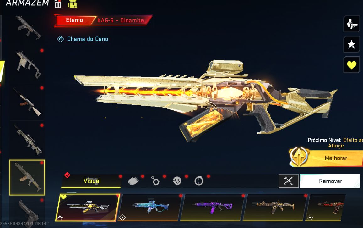 CONTA BLOODSTRIKE com 3 XTREME, 3 EVO + ETERNAS
