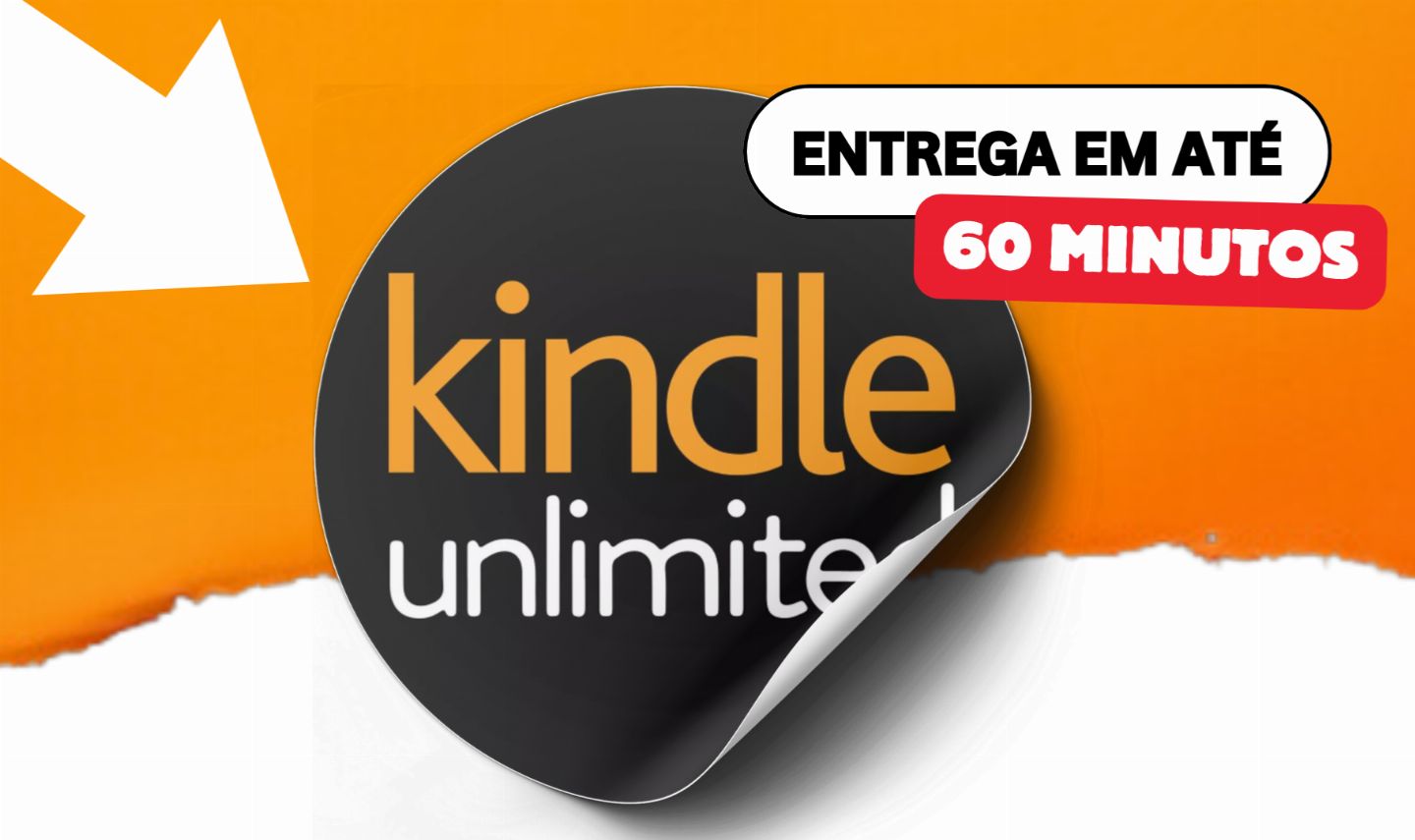KINDLE UNLIMITED / CONTA KINDLE UNLIMITED / E-BOOK / KINDLE UNLIMITED BARATO