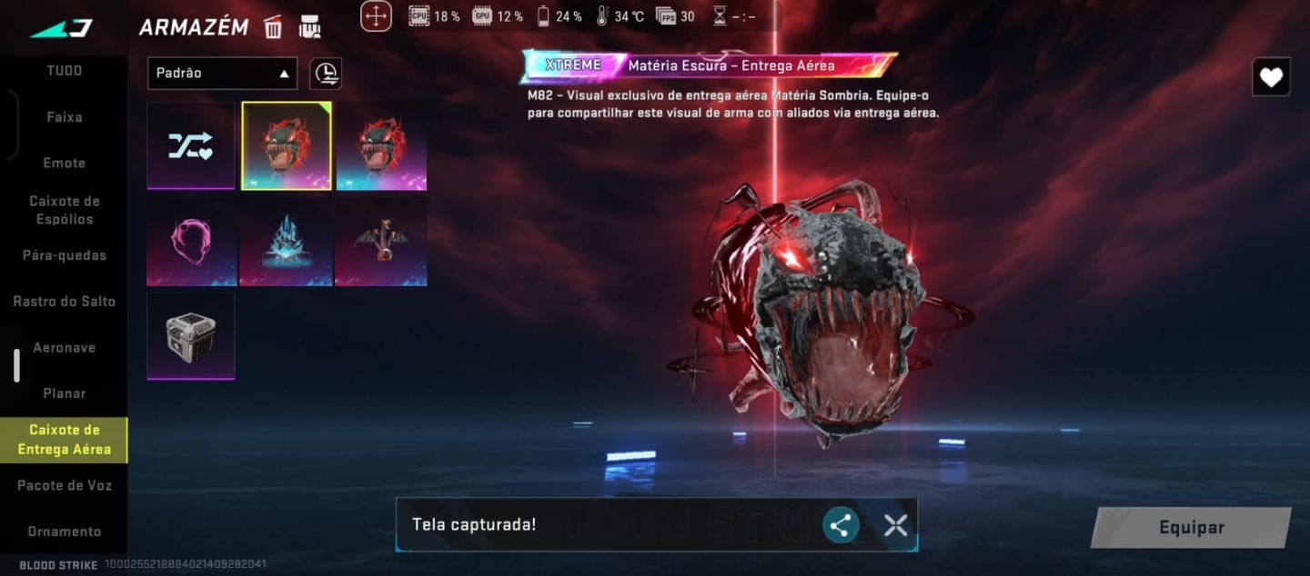 CONTA BLOOD STRIKE MUITO RARA COM SKINS ESCLUSIVA XTREME AK47 E BARRETAO LVL MAX