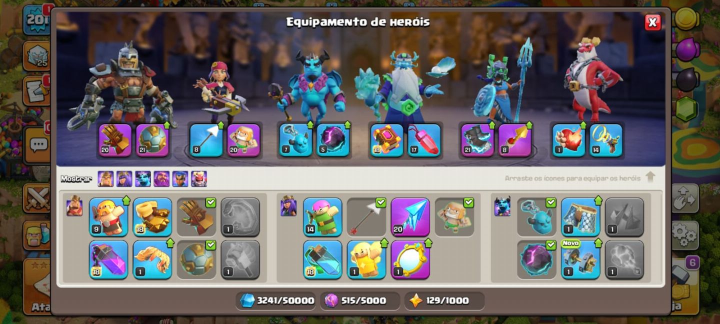 Conta COC // Cv17 recente