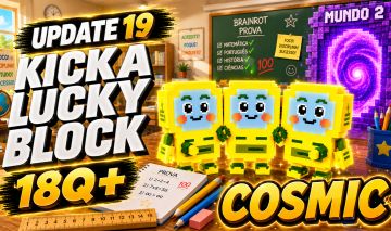 (INFINITE) Kick a Lucky Block / Chute um Bloco da Sorte - UPDATE 18