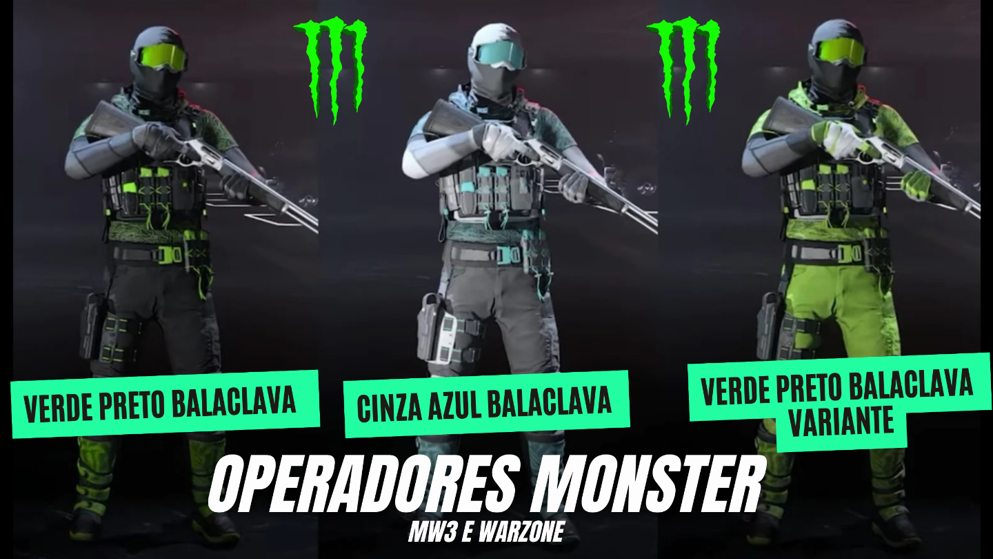 SKINS MONSTER 2026 CALL OF DUTY MW4/ DMZ / WARZONE / BO7 / BO6 / MW3