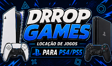 Locação de jogos PS4/PS5