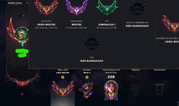 Conta LOL - Grão-Mestre Flex 768pdl - Mestre 240pdl SOLOQ - LEVEL 82