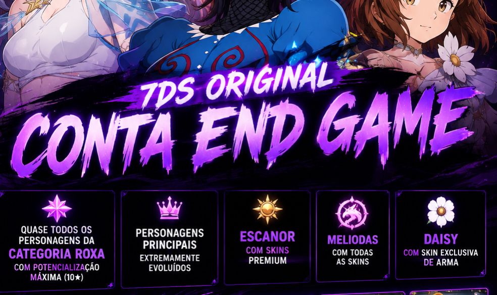 Conta End Game 7ds origin