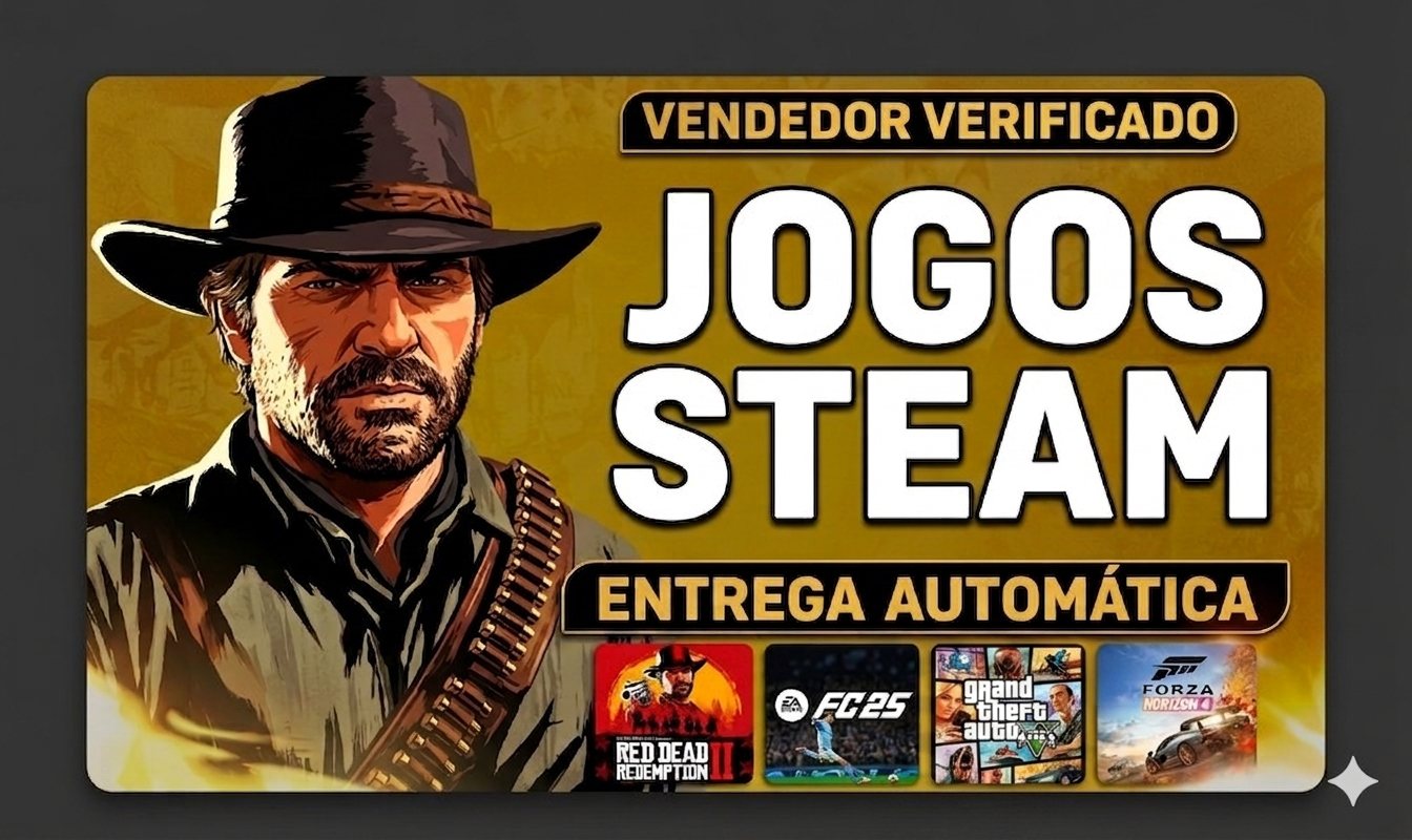 JOGOS STEAM CONTAS OFFLINE COM JOGOS DA ATUALIDADE + [ENTREGA AUTOMATICA]