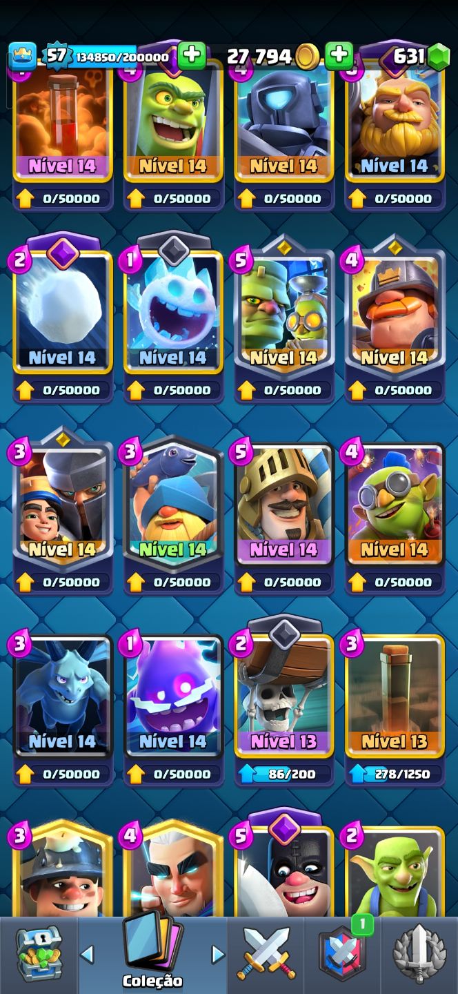 Conta supercell com clash e brawlstars muito upados