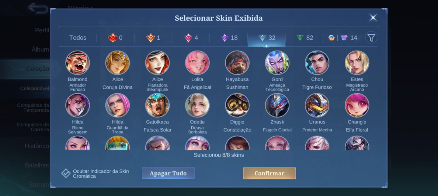 CONTA MAIN MID | 151 SKINS | IMORTAL 261 ESTRELAS