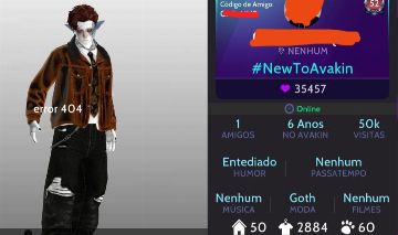 Conta masculina avakin Life lvl 52