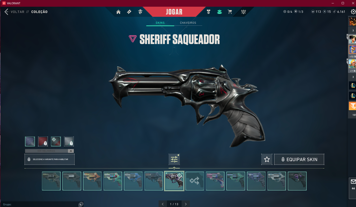 CONTA VALORANT 166 SKINS + R$ 2.400 REAIS GASTOS