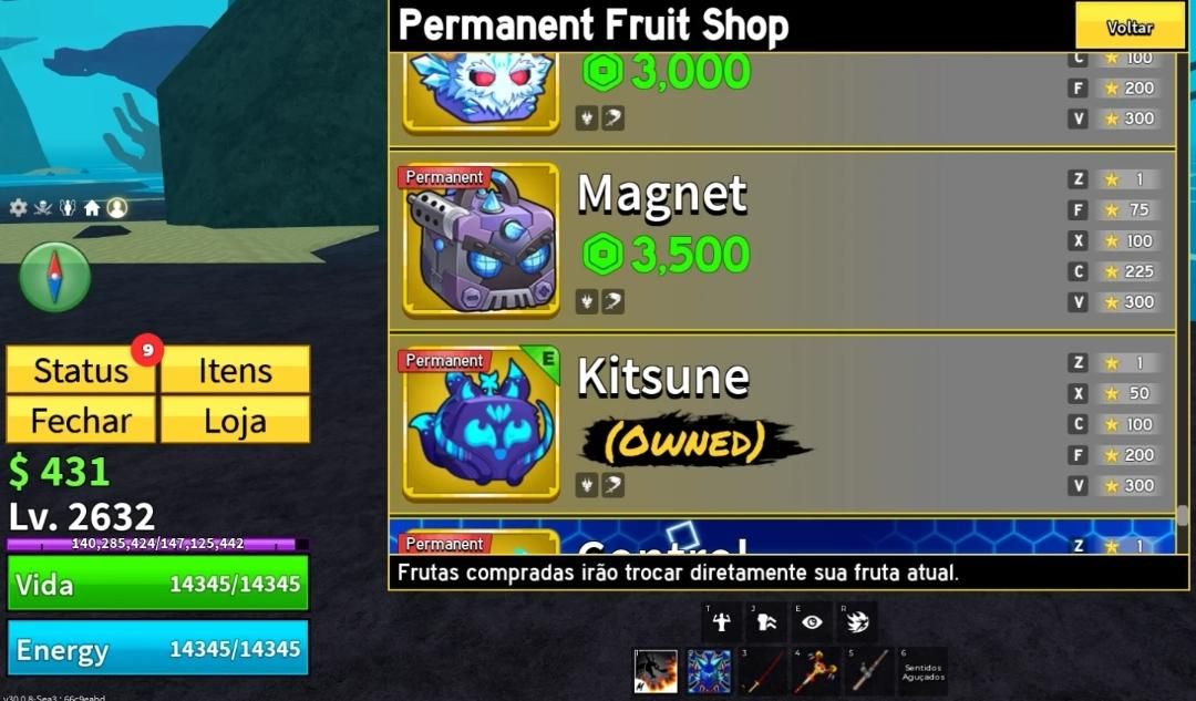 CONTA DE BLOX? KITSUNE PERMA, BUDHA PERMA, PORTAL PERMA, FULL GAMEPASS!