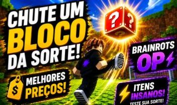 Kick a Lucky Block/Chute um Bloco da Sorte - UPDATE 10