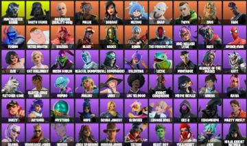 CONTA FORTNITE - 215 SKINS FULL | PODE ALTERAR E-MAIL