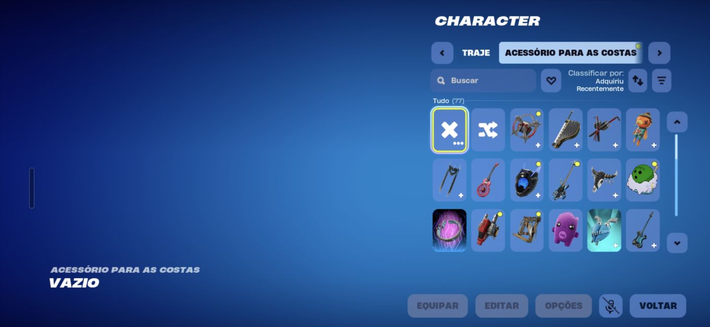 Conta fortnite
