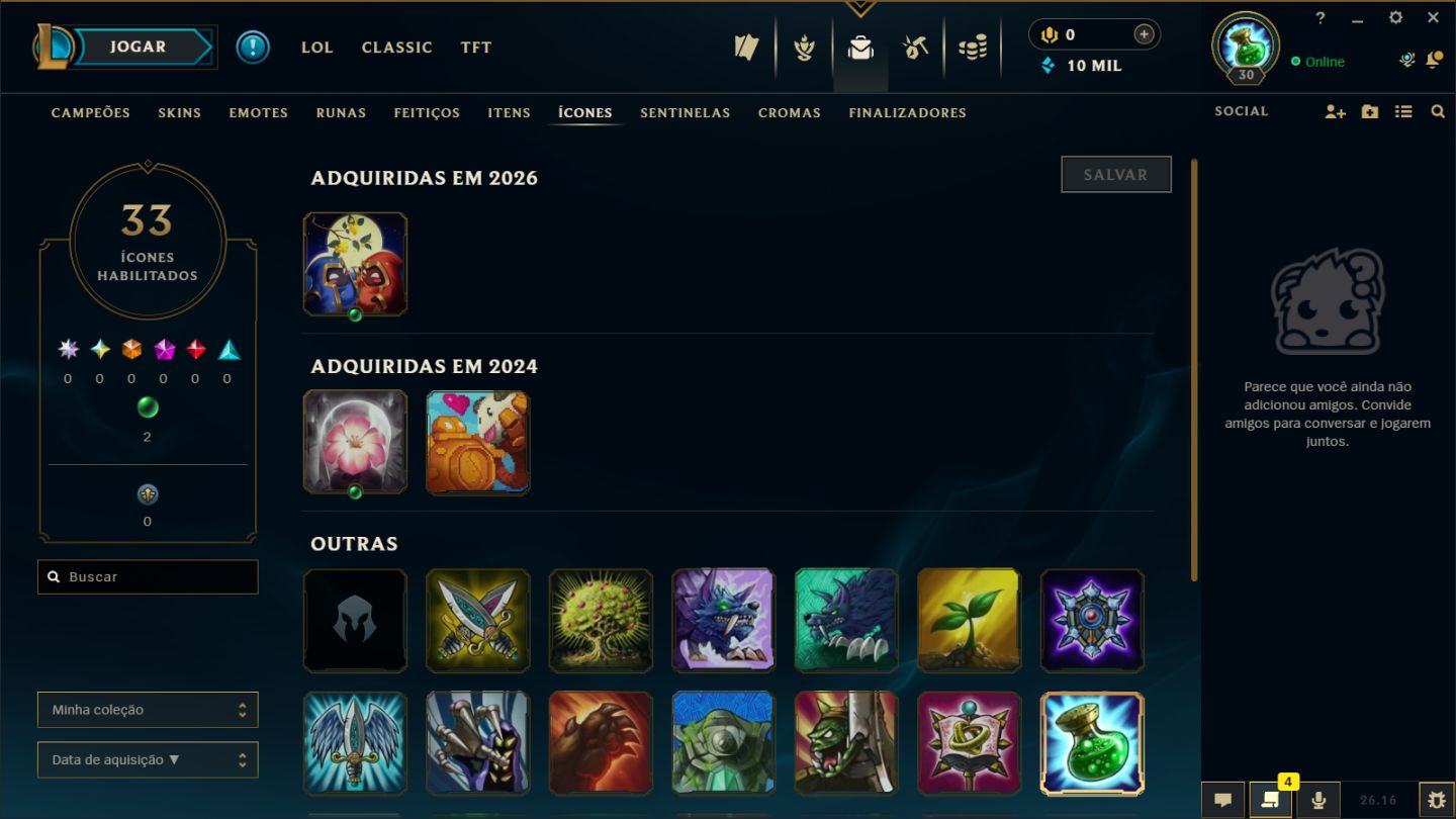 CONTA SMURF DE LOL LEVEL 30 | HANDLEVEL | FULL ACESSO