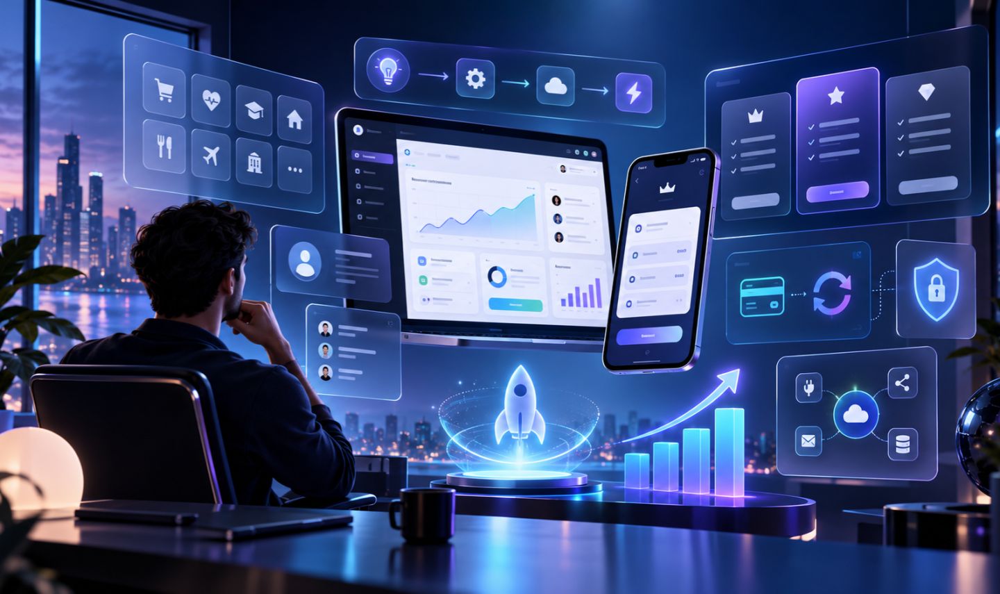 Criação De Sistema Saas Completo Personalizado Para Você