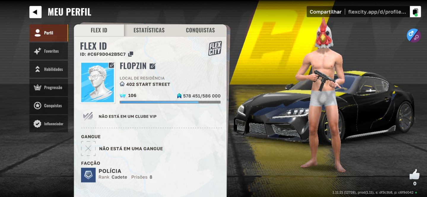 CONTA FLEX CITY LVL 106 | ROSETTI CLASSE X | MÚMIA E APOCALYPTIC