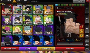 Conta roblox anime expeditions
