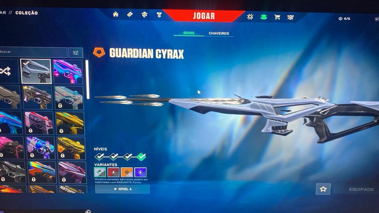 1,6k gastos Conta valorant bastante skin