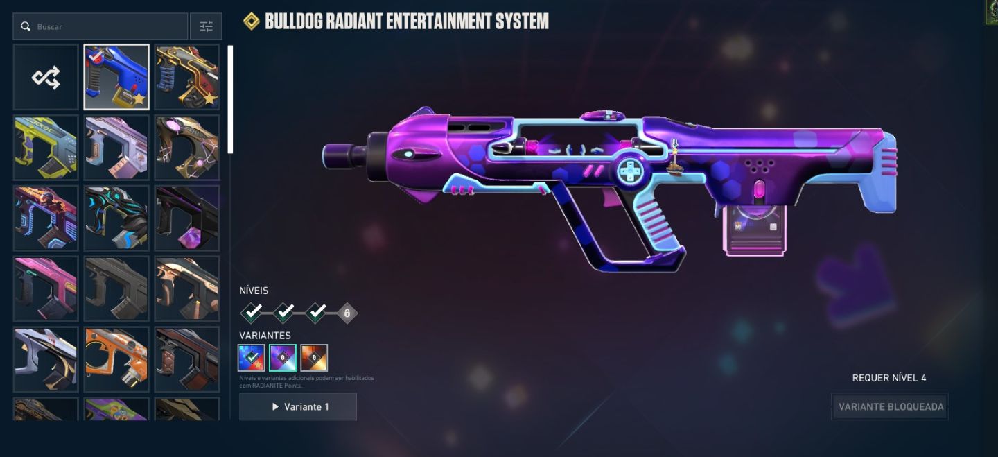 Conta de Valorant com Champions 2021 e Sheriff Arcane e 14 Facas