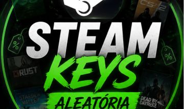 Steam Key Aleatória | Jogos Originais para Steam | Entrega Rápida