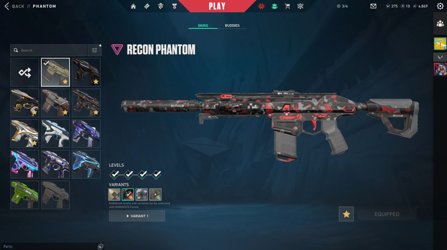CONTA DE VALORANT COM 3K GASTOS LVL 259