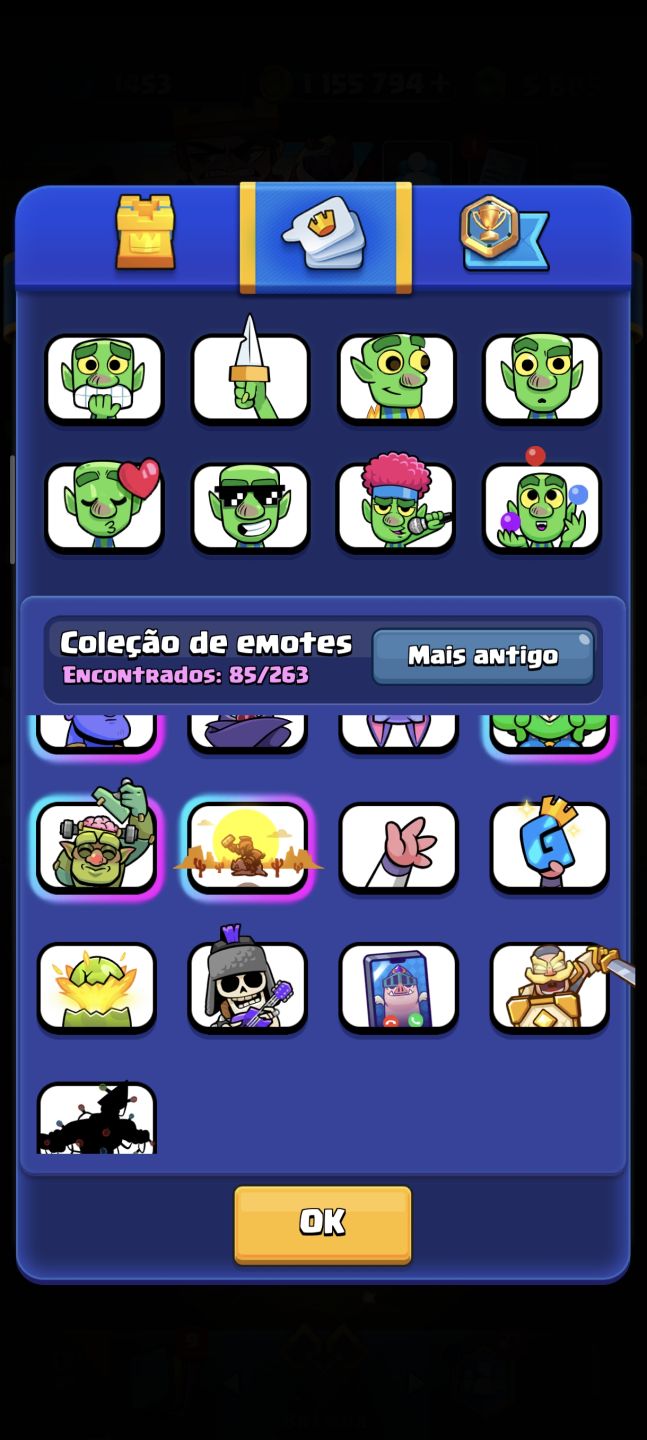 Conta Clash Royale 5k diamante + 1M de ouro