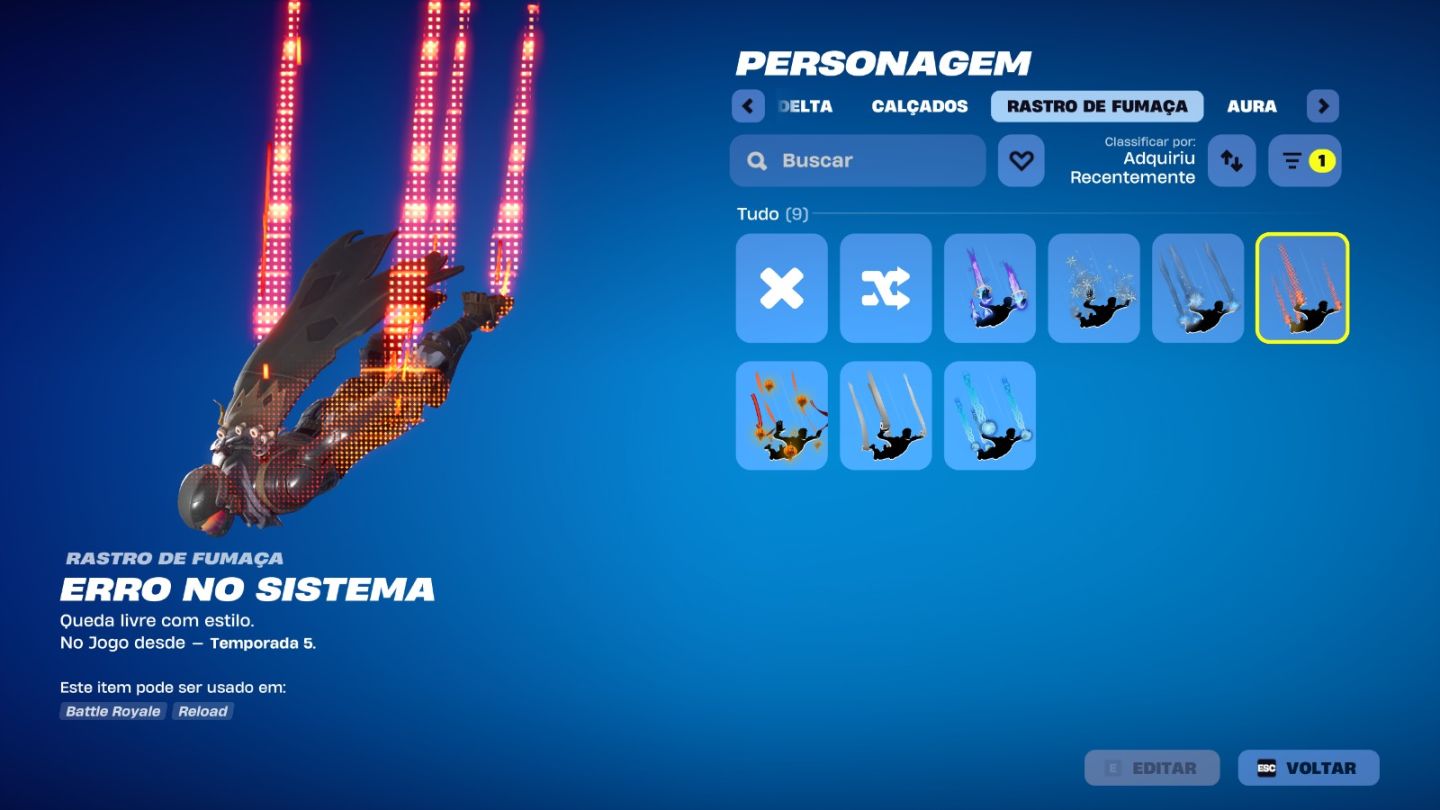 Conta Fortnite Agente corrupto, Temporada 5 Completa