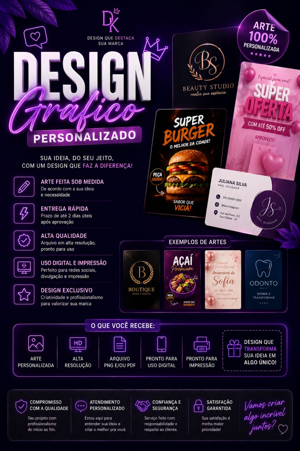 SERVIÇOS DE DESIGN GRAFICO