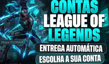 CONTAS LEAGUE OF LEGENDS (CPF LIBERADO) ESCOLHA A SUA - entrega automática