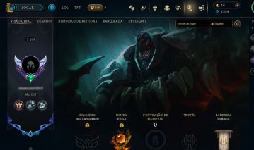 CONTA DE LEAGUE OF LEGENDS COM 100 SKINS