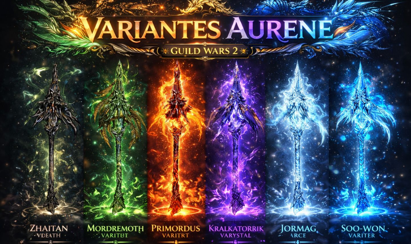 Variantes Aurene - Guild Wars 2