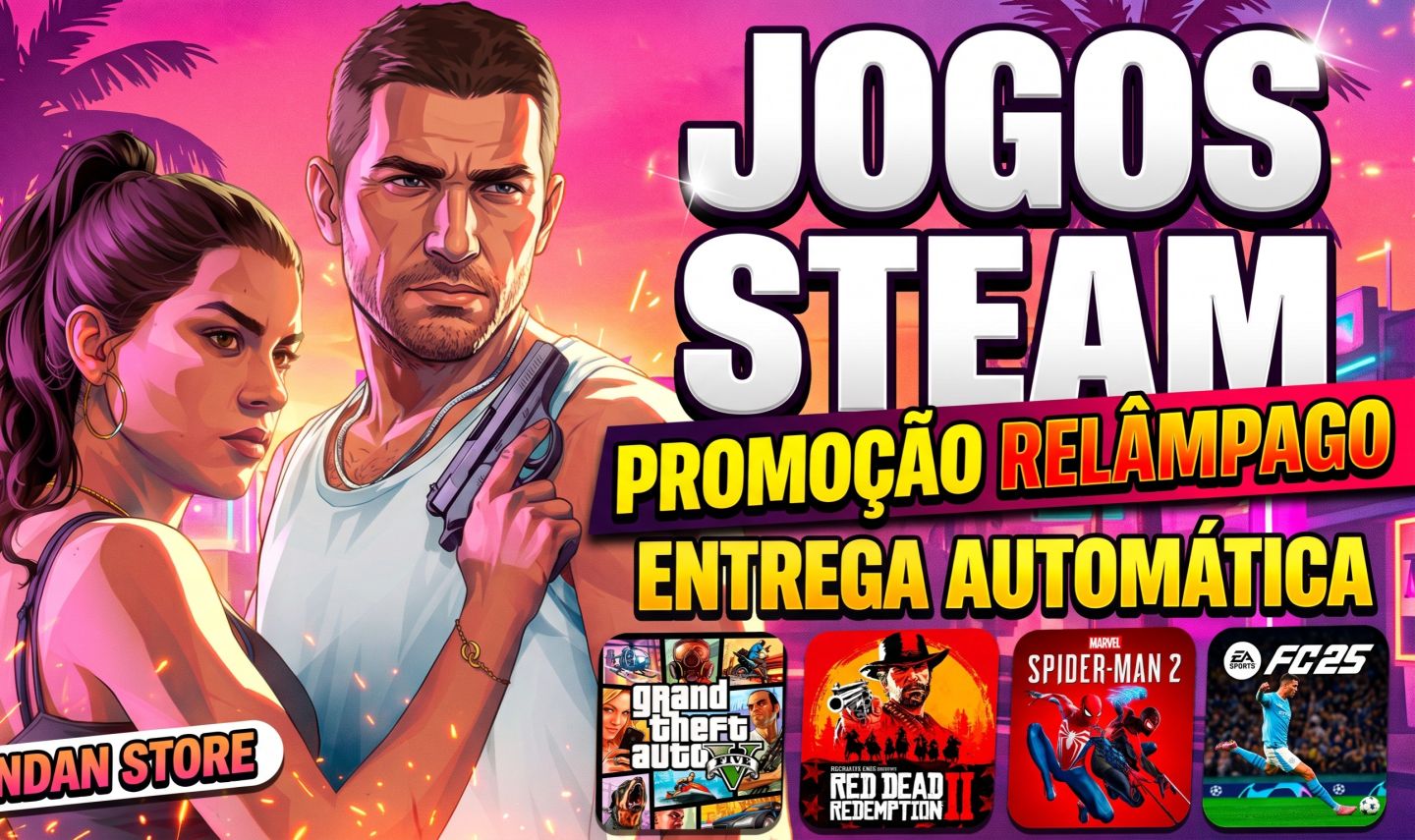 JOGOS STEAM OFFLINE [LANÇAMENTOS] [OFERTA RELÂMPAGO] - ENTREGA AUTOMÁTICA