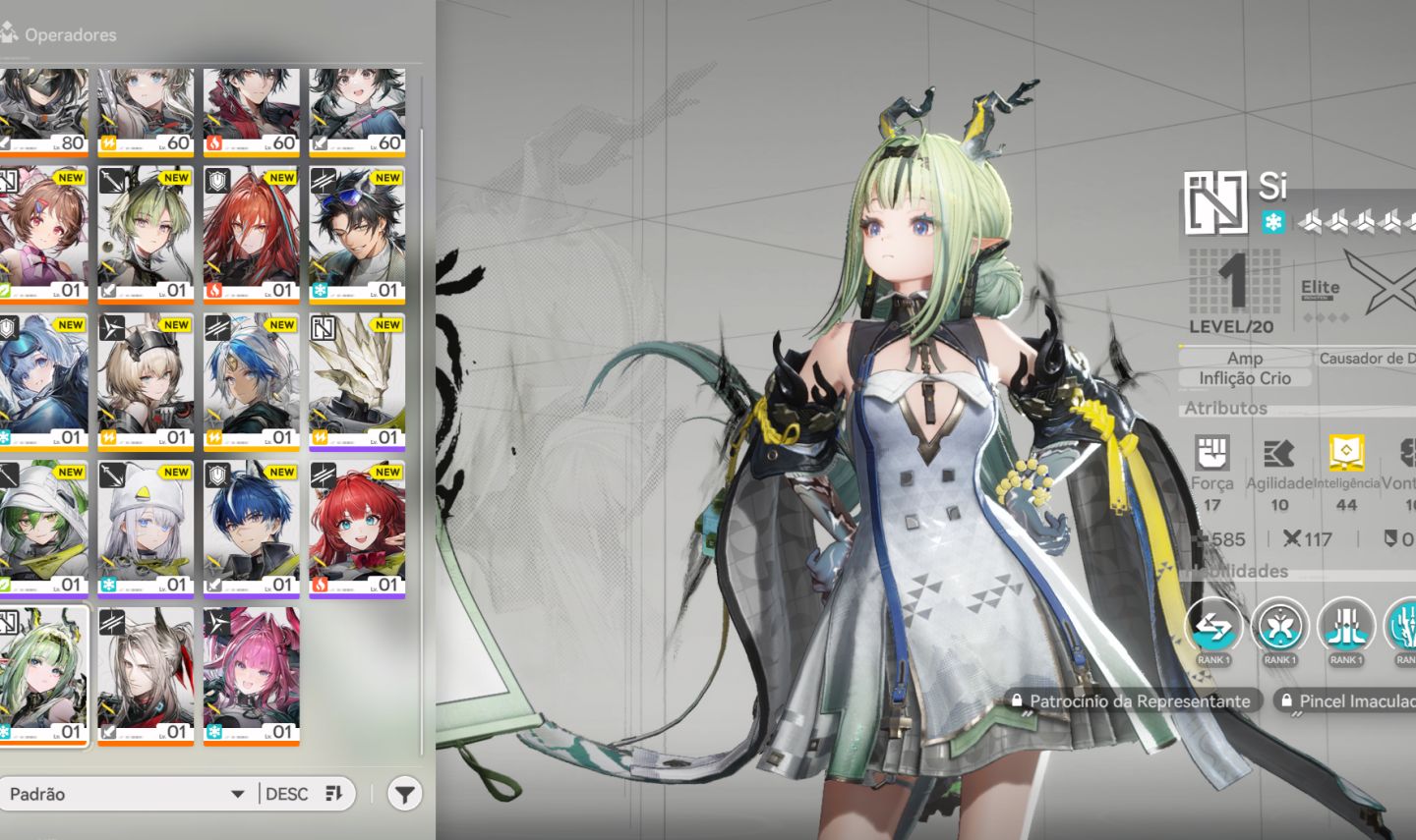 [Conta] Arknights: Endfield - Yvonne + Si + Assinatura