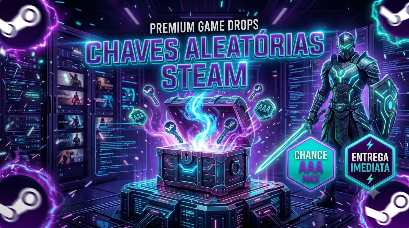 STEAM KEYS ALEATÓRIAS (RANDOM) | ENTREGA AUTOMÁTICA