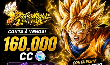 CONTA DRAGON BALL LEGENDS 160KCC 300+ TICKETS