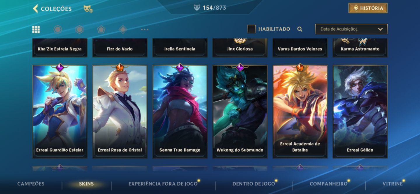 Conta Wild Rift