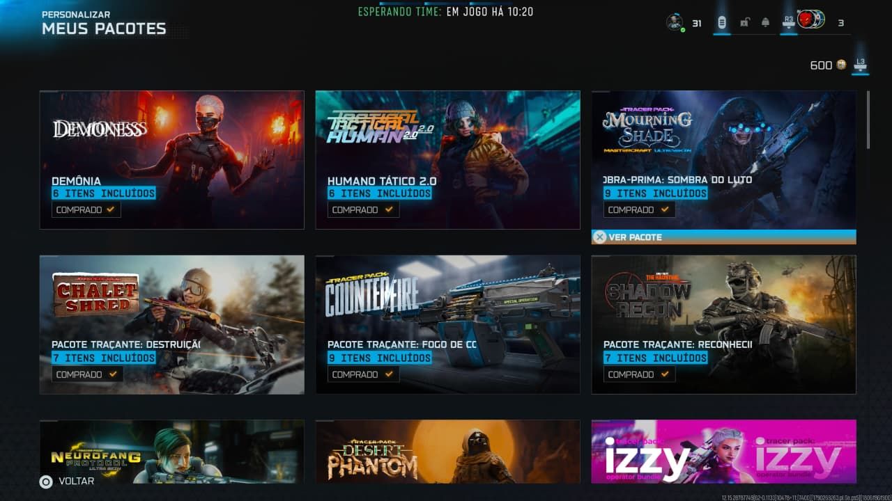 CONTA COMPLETA WARZONE