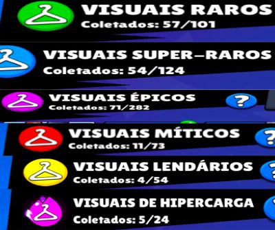 Conta super boa brawl starts ( 99 Brawlers )